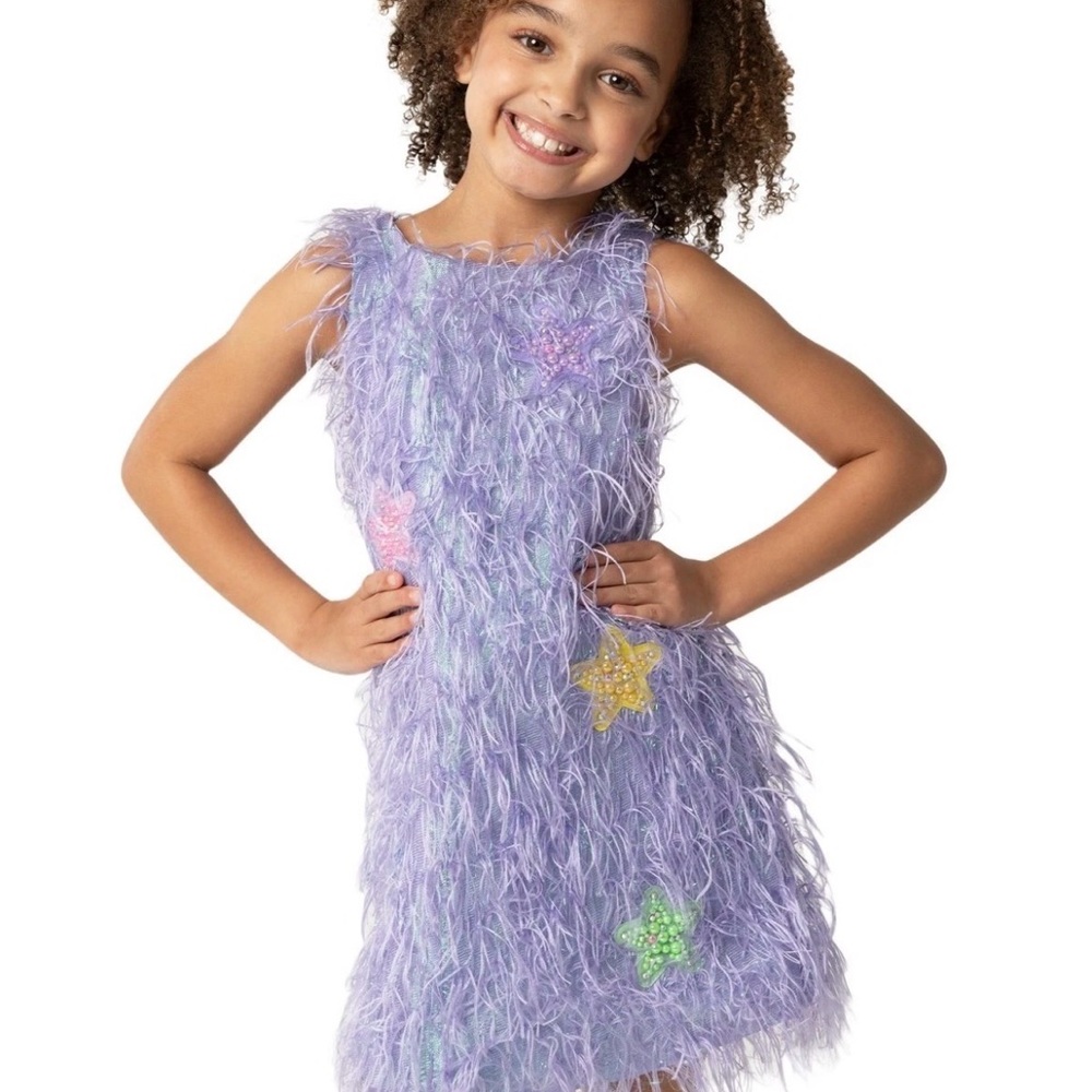 Sparkling Lilac Starry Dance Costume